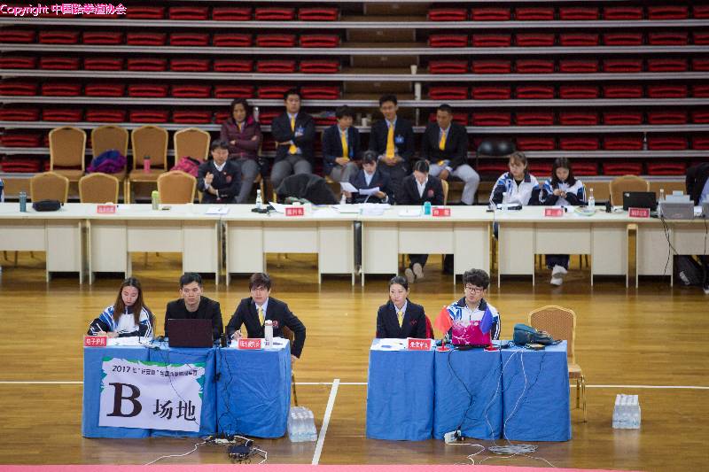 2017年全国跆拳道冠军赛第三日竞赛报到